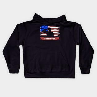 Memorial Day - Thank You Kids Hoodie